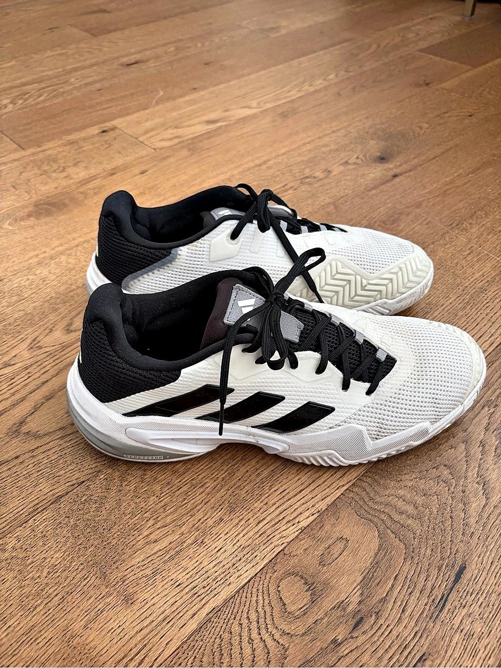 adidas Barricade 3 'White Black' - Tennis Shoes US 10 M